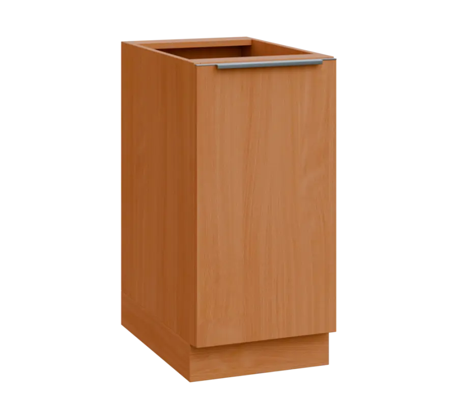 SIS - 4D spodní skříňka, 1-dveřová, pravá, 870x400x600, buk royal